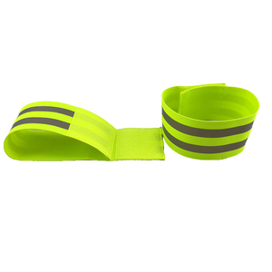 Tùy chỉnh khả năng hiển thị cao Micro lăng trụ phản quang đàn hồi Polyester armband PVC lăng trụ Dải an toàn mục cho cảnh báo - Product Image 1