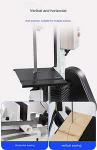 <span class=keywords><strong>Sierra</strong></span> <span class=keywords><strong>de</strong></span> <span class=keywords><strong>Cinta</strong></span> Horizontal Pequeña, <span class=keywords><strong>Sierra</strong></span> <span class=keywords><strong>de</strong></span> <span class=keywords><strong>Cinta</strong></span> Metálica <span class=keywords><strong>de</strong></span> Tensión Manual <span class=keywords><strong>para</strong></span> Construcción, Nueva Condición Usada, Incluye Motor y Engranaje - Product Image 4