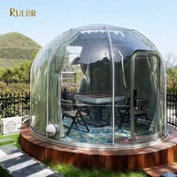 Maison extérieure à bulles en polycarbonate tente dôme transparente tente Igloo House tente