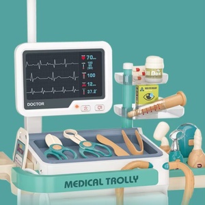 Table d'opération de jeu de rôle pour enfants, kit de docteur, jouets éducatifs, ensemble de jouets de docteur et infirmière, cadeaux d'anniversaire pour garçons et filles - Product Image 4