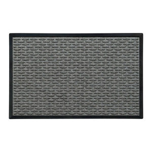 Teshu Doormat Rectangular Absorbent Indoor Entryway Mat Gray 26YH0025 - Product Image 5