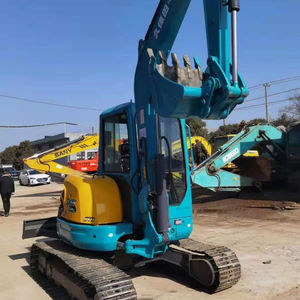 Original Japón Kubota KX155 5,5 toneladas excavadora usada sobre orugas KX161 KX165 KX185 Mini excavadora granja usada Mini excavadora para Venta barata - Product Image 1