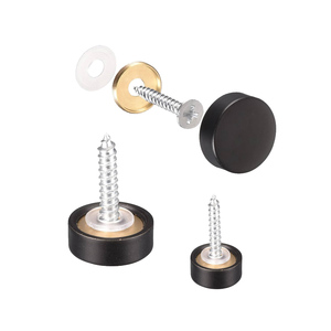 Tùy Chỉnh Gương Vít Với Cap 25Mm Đánh Bóng Brass Mạ Dome Đầu Cắm Khác Fastener Cho Công Cụ Quảng Cáo Phần - Product Image 4