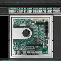 BKHD FCBGA1264 Motherboard mini-itx, 1x10G 2x2.5G 2xM.2 6xSATA DDR5 16GB Max RAM SSD mendukung saluran tunggal N150 NAS TPM/GPIO