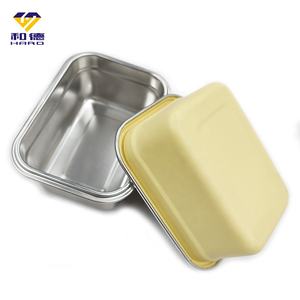 Kotak Makan Siang Bento Kustom Kotak Makan Baja Tahan Karat Persegi Panjang Kotak Makan Siang Logam Kotak Gambar Dalam - Product Image 4