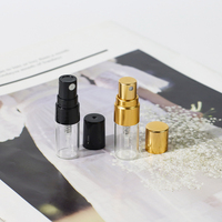 1ml 2ml 3ml 10ml Mini testeur de parfum vide Échantillon 2ml Vaporisateur d'huile de parfum en verre