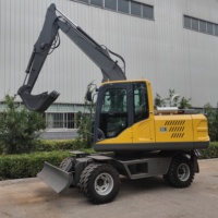 Mini Excavatrice Neuve de 9 Tonnes sur Roues – Mini-Excavatrice à Pneus