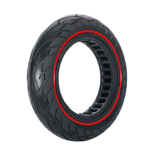 Neumático Nedong de 10 pulgadas para scooter eléctrico, sin aire, de goma ligera con diseño de panal de abeja, para scooter eléctrico - Product Image 2