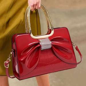 กระเป๋าถือสะพายไหล่ผู้หญิงหนัง PU สีพื้นแบบใหม่ปี 2025 ขายส่ง แฟชั่น พร้อมซิปปิด กระเป๋าถือหรูหรา - Product Image 6