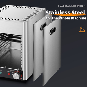 Parrilla de barbacoa eléctrica infrarroja portátil de acero inoxidable para hornos de encimera de uso doméstico y al aire libre - Product Image 6