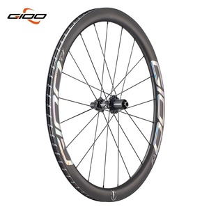 GIOO F1 karbon Fiber disk fren yol bisikleti kattığı çark seti 700C 38/50mm - Product Image 5