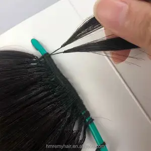 2024 Nieuwe Product Populaire Korea Hair Extensions Natuurlijke Huid Inslag Haarverlenging Dikke Eind Twin No -Tips Haarverlenging