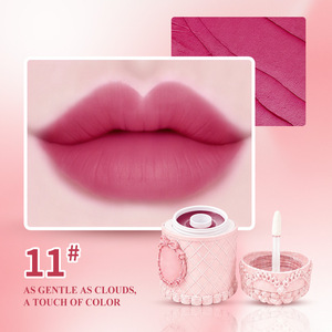ลิปสติกเนื้อแมทท์น่ารัก แบรนด์ส่วนตัว 8 สี ลิปสติกสีนู้ด ติดทนนาน เนื้อกำมะหยี่ กันน้ำ - Product Image 2