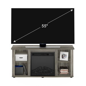 Décoration de porte de grange vintage de luxe meuble console tv cheminée meuble tv avec chauffage led cheminée - Product Image 4