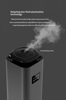 Diffuseur d'arômes à air froid sans eau 1000 ml avec logo personnalisé pour hôtel commercial, commande par application, machine à parfum d'huiles essentielles sur pied