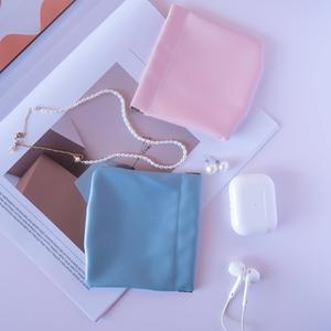 Fashion Cute PU Colorful Custom Small <b>Mini</b> Holder Women Shrapnel Costomic for Girls Jewelry Bag for Gift Lipstick <b>Pouch</b> - Product Image 6
