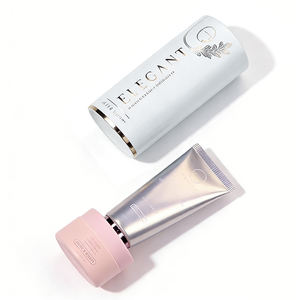 Boîtes d'emballage de parfum cosmétique de luxe personnalisées avec logo, boîtes rondes blanches avec revêtement - Product Image 5