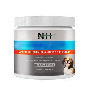 High Quality Dogs Multivitamins Supplements With Pumpkin and Beef Pulp Healthy Anal and Gland Function
