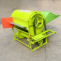 Décortiqueuse de riz à moteur essence, mini-machine agricole professionnelle pour le décorticage et le nettoyage du riz paddy