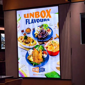 Custom rectangular LED <b>light</b> <b>box</b> Wall mount aluminum frame Full color LED <b>light</b> <b>box</b> High brightness 5000 lumens - Product Image 1