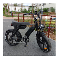 Vélo électrique à batterie V8 C80 Max 2, 20x4 pouces, vélo électrique Fatbike 250W /500W/750W, 48V, vélo tout-terrain électrique OUXI