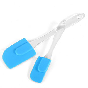 <b>Silicone</b> Half Spatula for Baking & Pastry Cream Blender Food Safe Non-Toxic for Cake Decorating and Other Baking <b>Tools</b> - Product Image 4