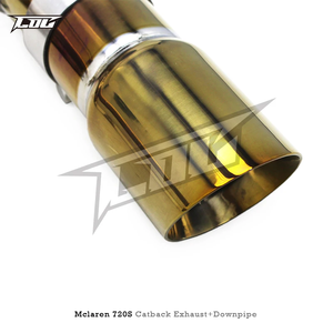 OEM Boska Exhaust <b>Free</b> Flow System for Mclaren 720S Spider/Coupe 4.0T 2017-2019 SS304 <b>Test</b> <b>Pipe</b> Titanium Catback Muffler - Product Image 4