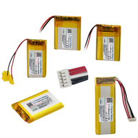 Batterie Lipo 3,85 V 0,48 Ah 1,85 Wh avec BMS pour appareils électroniques grand public et outils électriques, cathode LiNiMnCoO2, durée de vie 800 cycles