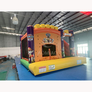 Château gonflable <span class=keywords><strong>de</strong></span> patte <span class=keywords><strong>patrouille</strong></span> <span class=keywords><strong>de</strong></span> haute qualité dessin animé videur Animal rebondissant maison toboggan Trampoline pour <span class=keywords><strong>jouer</strong></span> - Product Image 4
