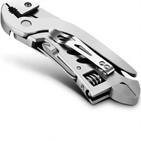 Clé multifonction avec 7 outils/pince coupante/coupe-fil/visseuse plate/visseuse cruciforme/pliable et portable