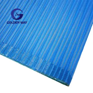 Polyester-Einfaser flachgewebtes spiralförmiges Gewebe spiraler trockener Förderband-Pressfilter-Bildschirm-Druck-Gitterband