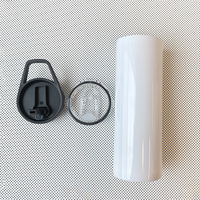USA livraison gratuite 15 20 22 30 oz once skinny straight Sublimation cupsTumblers Dual lid blank tumbler Mugs avec couvercles de paille