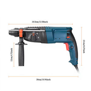 مطرقة تكسير كهربائية ومثقاب، أداة حفر، آلة تكسير، ريشة دريل، مطرقة دورانية كهربائية - Product Image 3