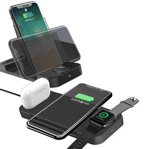 Chargeur magnétique <span class=keywords><strong>sans</strong></span> fil pliable 3 en 1 avec support magnétique pour téléphone Iphone16 Iwatch <span class=keywords><strong>airpods</strong></span> 15W Charge rapide - Product Image 1