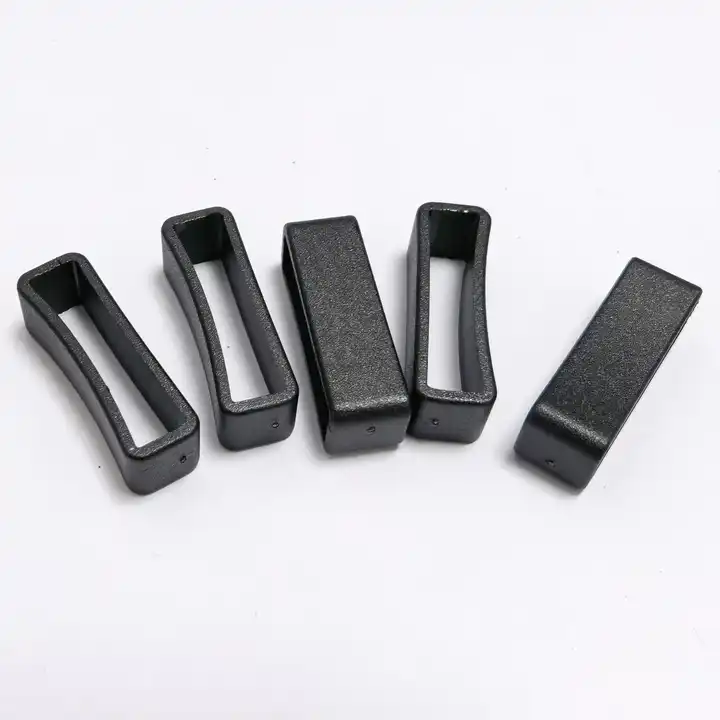 rectangle plastic keepers clips for straps