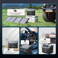 Générateur de centrale électrique à batterie au lithium portable Delta 2 max 2400w centrale solaire 3000w 2000w