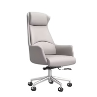 Chaise de bureau de direction confortable pour de longues heures de travail, réglable, pour les conférences, les études, le bureau, chaise de patron
