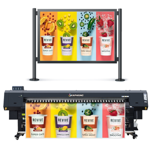 Graphking 3.2m 10ft lớn định dạng sinh thái dung môi máy in ngoài trời Flex biểu ngữ Áp phích máy in - Product Image 1