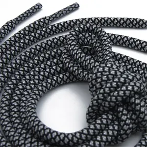 Konfeksiyon silikon kafa ile yüksek kalite özelleştirilmiş % 100% polyester floresan halat düzeltir