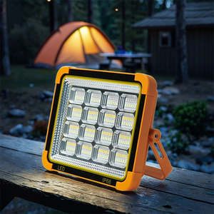 Projecteurs solaires étanches haute puissance, éclairage d'urgence, lampe de camping <span class=keywords><strong>solaire</strong></span> LED portable <span class=keywords><strong>avec</strong></span> recharge USB - Product Image 1
