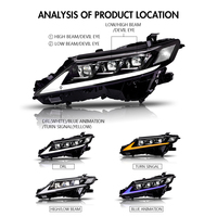 Luces de Circulación Diurna LED 2018-2023 de Alta Calidad, Faros Delanteros Plug & Play, Aptos para Toyota Camry