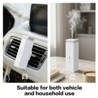 Mini diffuseur d'arômes de voiture portable en plastique 5ML Type-C, diffuseur de parfum de luxe sans eau, rechargeable, diffuseur d'huiles essentielles