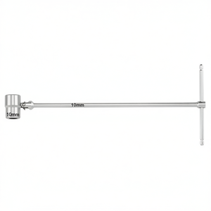 Fervi T Wrench With Hexagonal <b>Socket</b> 10mm For Automotive Repair - Product Image 2