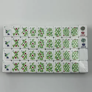 Jeu de Mahjong Américain Personnalisé avec Monogramme, en Acrylique, Style Américain, Tuiles de Mahjong Américaines - Product Image 3