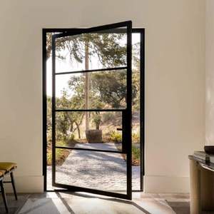 Portes <span class=keywords><strong>d</strong></span>'<span class=keywords><strong>entrée</strong></span> en verre de grande taille pour magasin moderne commercial ALUFRONT, portes <span class=keywords><strong>d</strong></span>'<span class=keywords><strong>entrée</strong></span> en aluminium, portes <span class=keywords><strong>d</strong></span>'<span class=keywords><strong>entrée</strong></span> en fibre de verre, grande <span class=keywords><strong>porte</strong></span> en verre pour magasin - Product Image 2