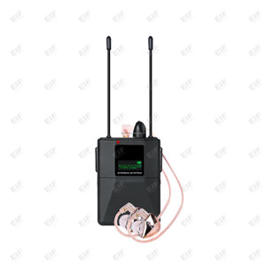 ระบบมอนิเตอร์แบบ In-Ear สเตอริโอคู่ AC-220 พร้อมเครื่องส่งสัญญาณและตัวรับสัญญาณไร้สายอินฟราเรด 572-830MHz ช่องต่อ XLR ใช้แบตเตอรี่ AA ปรับระดับเสียงได้ - Product Image 2