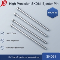 Pasador Expulsor Recto Estándar DME SKD61, Nitridado HRC48-52, Pasador de Empuje de Alta Precisión para Molde de Inyección de Plástico, Personalizado