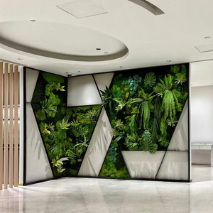 Panneaux muraux décoratifs en mousse naturelle préservée, écologiques, insonorisants et durables, personnalisés en usine, <span class=keywords><strong>pour</strong></span> les bureaux, les halls d'entrée et les logos d'entreprise - Product Image 2