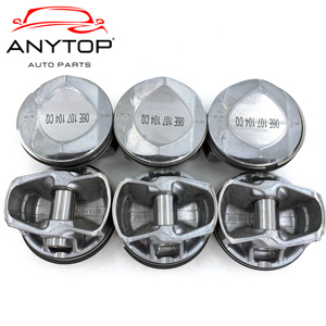 ชุดลูกสูบคุณภาพสูง ANYTOP สำหรับ Audi C7 2.5 <span class=keywords><strong>CLX</strong></span> 82.5MM  OE 06E107065/66DQ พร้อมสลักลูกสูบ - Product Image 2