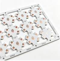 Carte de circuit imprimé en aluminium XPE LED, carte de circuit imprimé personnalisée avec masque de soudure blanc, carte de circuit imprimé pour module LED et luminaire